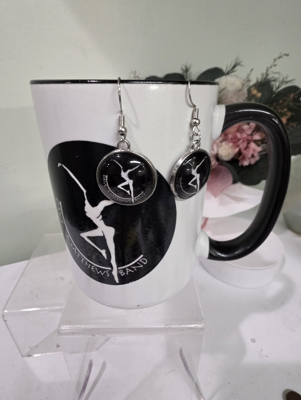 DMB FAN DAVE MATTHEWS  handmade  EARRINGS. DANCING SPIRIT FREE DANCE NANCY